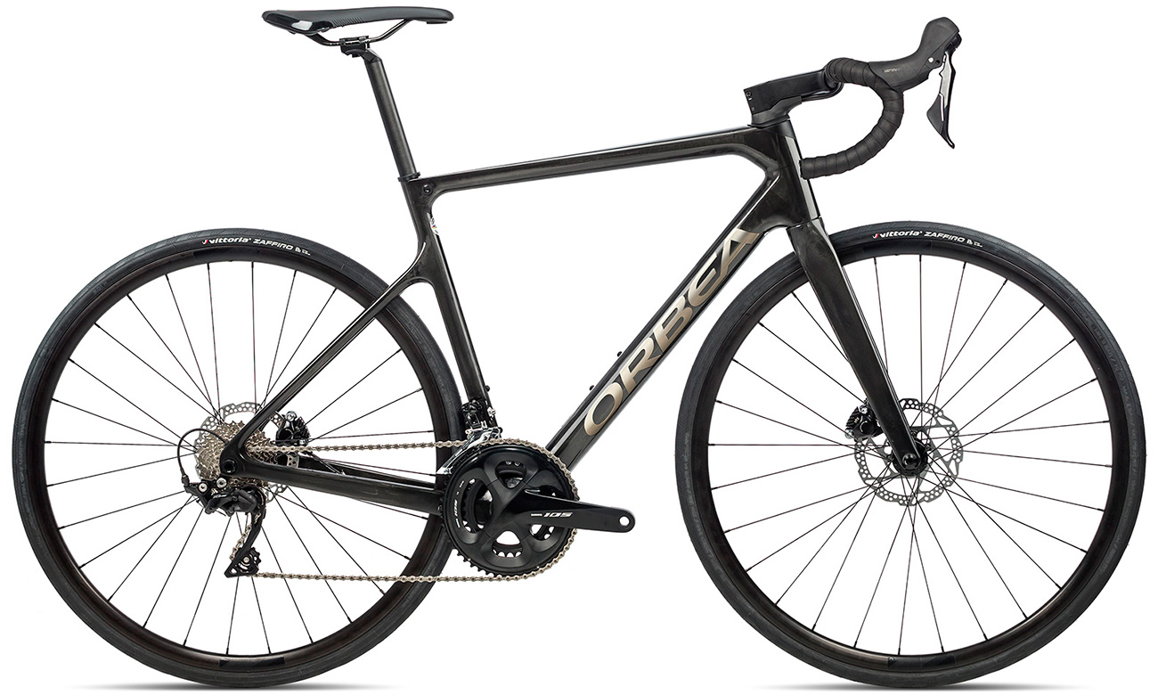 Фотография Велосипед Orbea Orca M30 28" размер M/L, рама 53 см 2021 Черно-серый